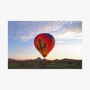 Morning Hot Air Balloon Flight, Couple